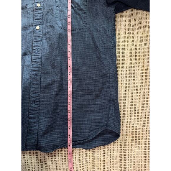 J.Crew blue  button up size large - Picture 5 of 5